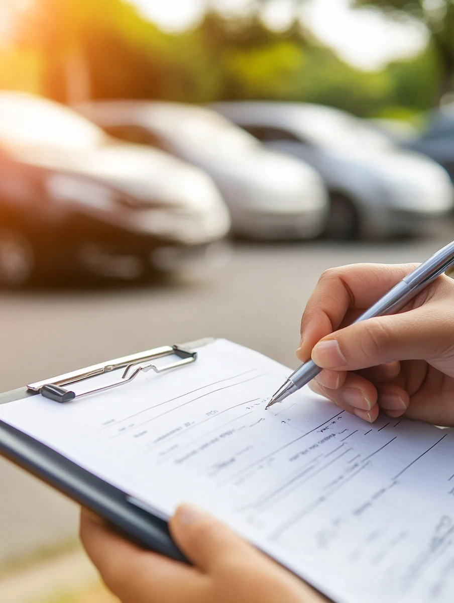 insurance documentation after accident