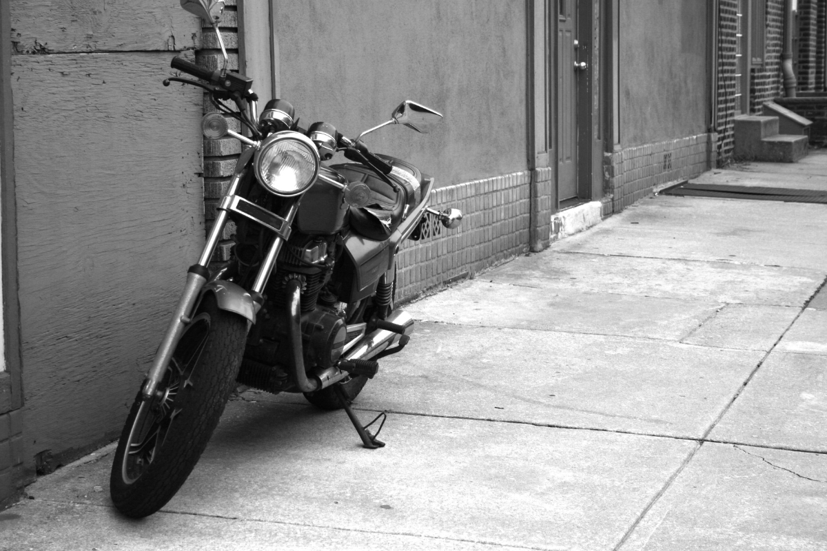 a picture of an Atlanta motorcycle